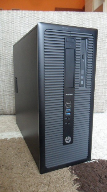 HP Prodesk 600 G1 TWR - i5-4590 / 8GB DDR3 / j 240GB SSD / DVD-RW