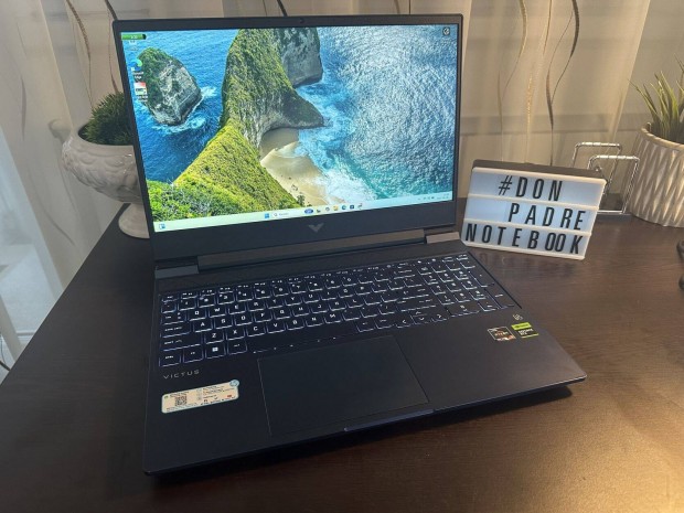 HP Victus 15-fb1002AX - 15,6"FHD IPS - Ryzen 5 7535HS - 8GB - 512GB SS