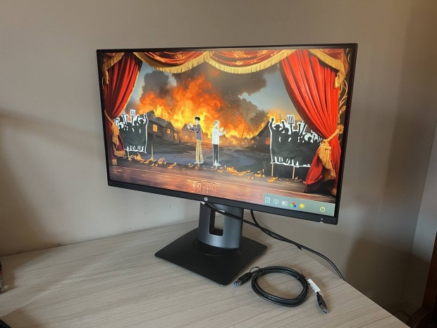 HP Z27N Qhd IPS 2560x1440 Felbonts Monitor 27 " inch + HUB