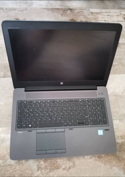 HP Zbook 15 G3 workstation, i7 CPU, 16GB RAM, 256GB SSD