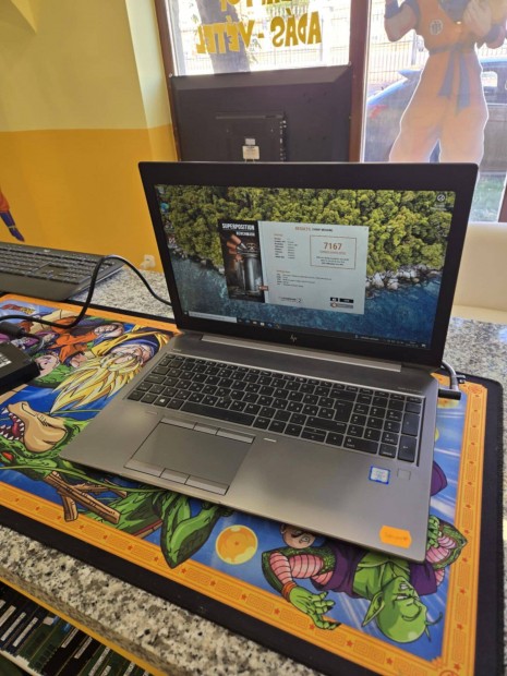 HP Zbook 15 G6 laptop / Core i7 / 32 GB DDR4 / Quadro T2000 4GB / 512