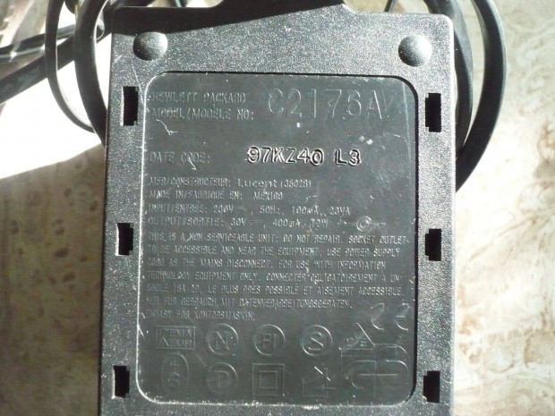 HP adapter C2176A 30V. 400ma. 12W