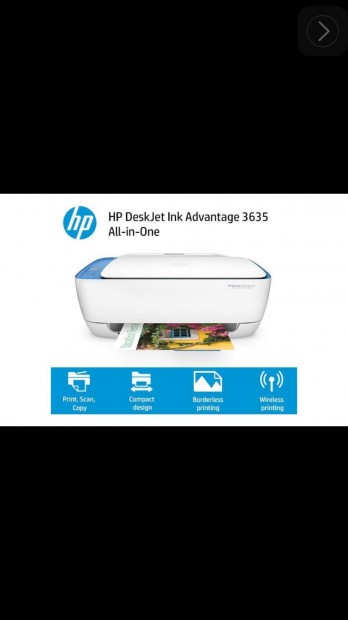 HP deskjet 3635