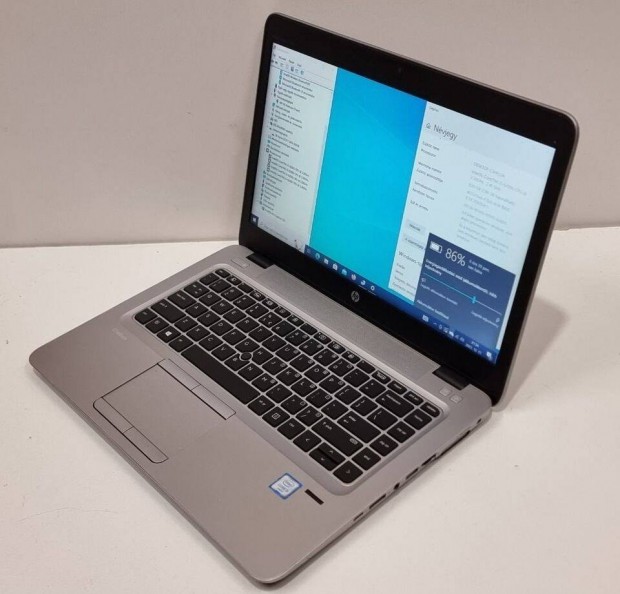 HP elitebook 640 laptop elad(15,6 i5, 8gb,240gbssd,win10,akkuj 2ra,