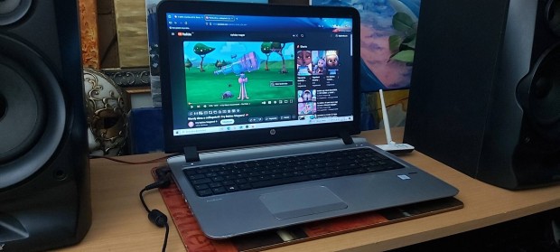HP laptop i5 6.gen. 4 mag, 8Gb,128Gb SSD, Led,win10 szupergyors!