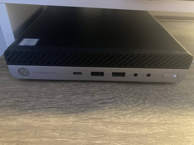 HP mini pc i3 7.gen, 8GB, 240GB nvme