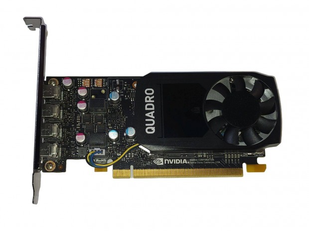 HP nvidia Quadro P620 2GB 128bit Gddr5 PCI-E videkrtya