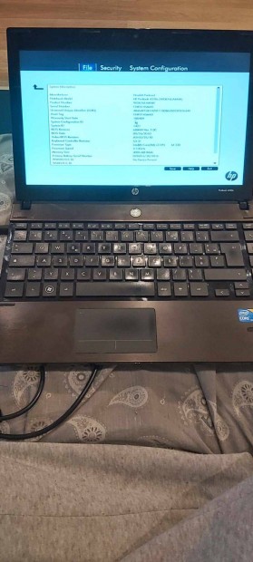 HP probook 4320s core i3 laptop hinyosan elad. alkatrsznek vagy ak