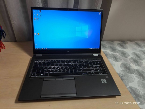 HP zbook fury 15 g7 Gamer Laptop hibs, javtand, alkatrsznek