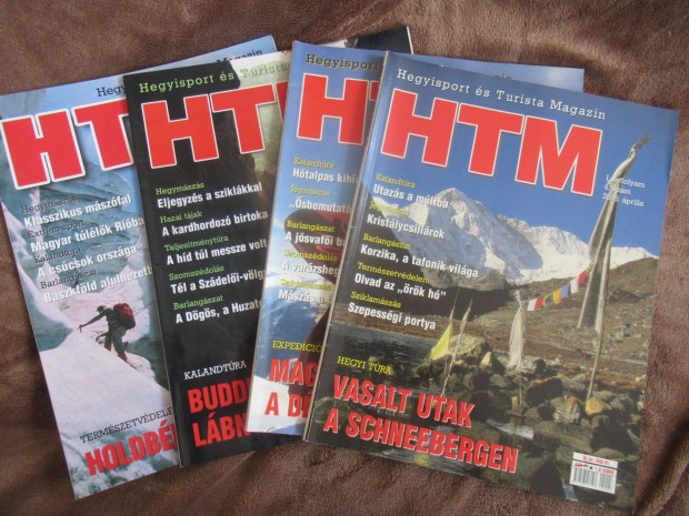 HTM Hegyisport és Turista Magazin régi számai