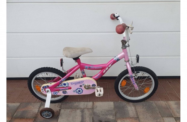 HT Dream 16 gyerek kerkpr oldalkerekes kis bicikli 16" Ingyen GLS