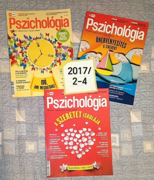HVG Extra Pszicholgia magazin 2017/2-4