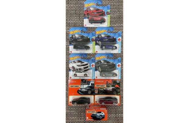 HW Hot Wheels Subaru Wrx STi, Svx, Forester