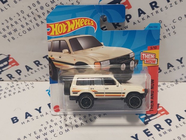 HW Then and now - 3/10 - Toyota Land Cruiser 80 -  Hotwheels - 1:64