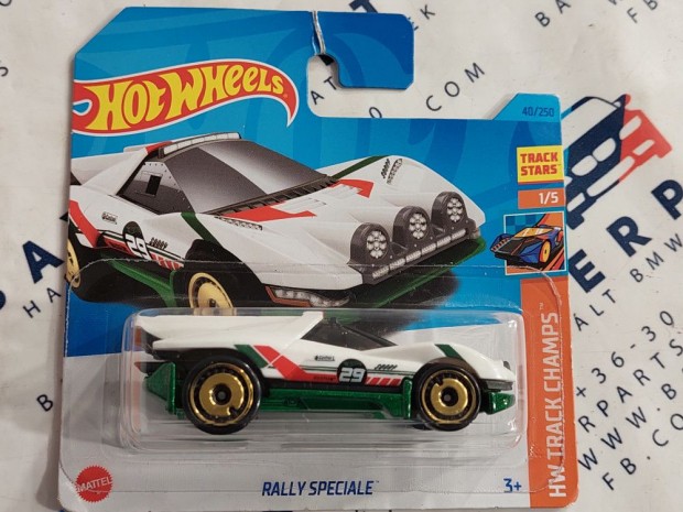 HW Track Champs - 1/5 - Rally Speciale  -  Hotwheels - 1:64