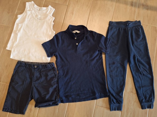 H&M 134-es 140-es rövidnadrág póló szabadidő nadrág trikó