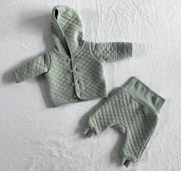 H&M Baby ktrszes steppelt pamut szett, mret: 56 (1-2 hnap)