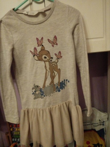 H&M Bambi-s ruha 122/128 