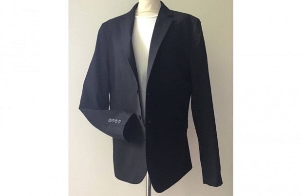 H&M Fekete, sz�p f�rfi zak�. M�ret: 50. Regular Fit. Hib�tlan