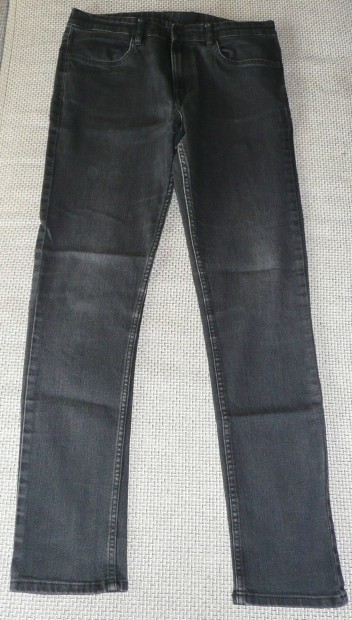 H&M Gyerek Skinny Fit Farmer Fekete