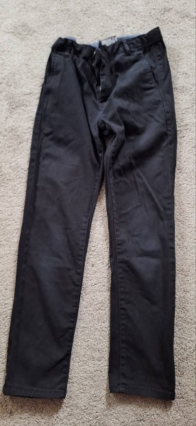 H&M elegns alkalmi chino fekete nadrg 146