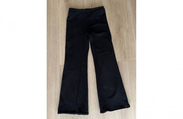 H&M fekete lány trapéz leggings 134 140