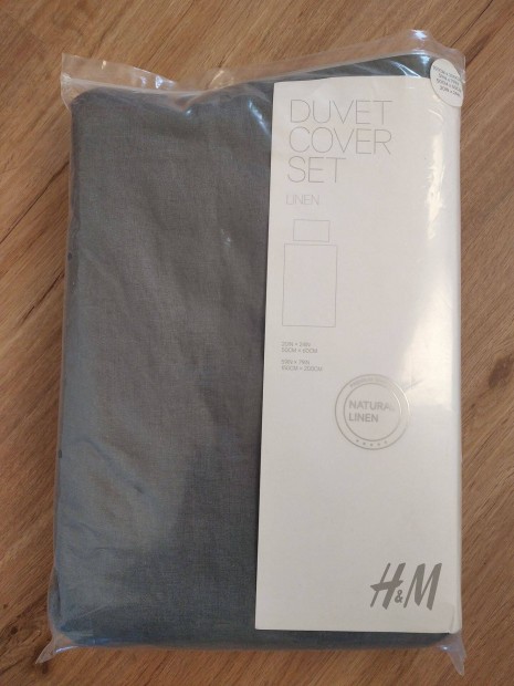 H&M paplanhuzat+prnahuzat, szrke, 150x200/50x60 cm Duvet cover set