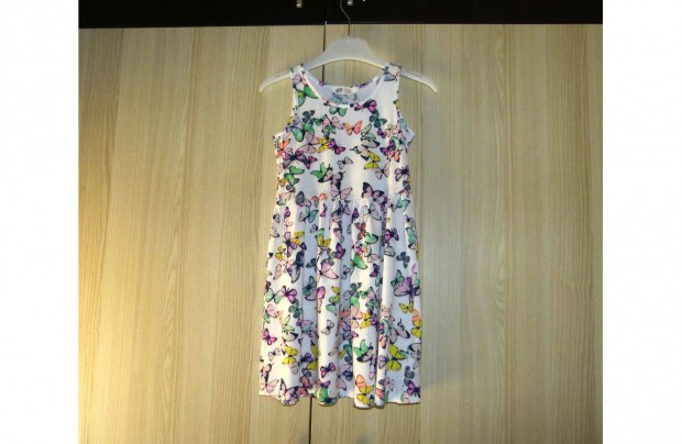 H&M pillangós lány ruha 122/128