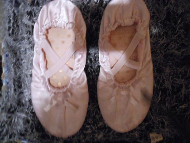 H&M pinki selyen brtalp balerina topnka 28-29es