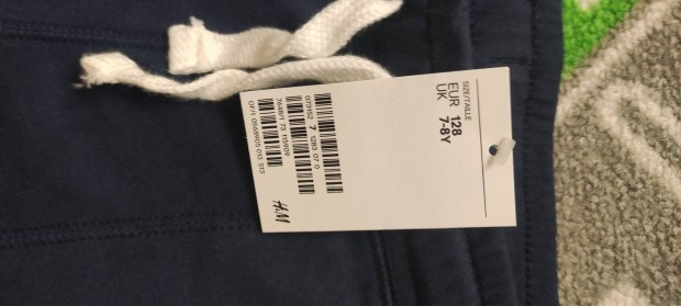 H&M rövid nadrág, sort Új, címkés 128