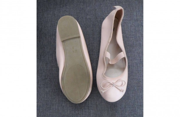 H&M rzsaszn balettcip balerina cip 31-s bth 19 cm