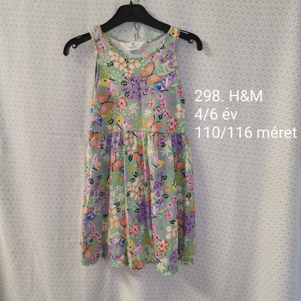 H&M ruha 110/116 mret 