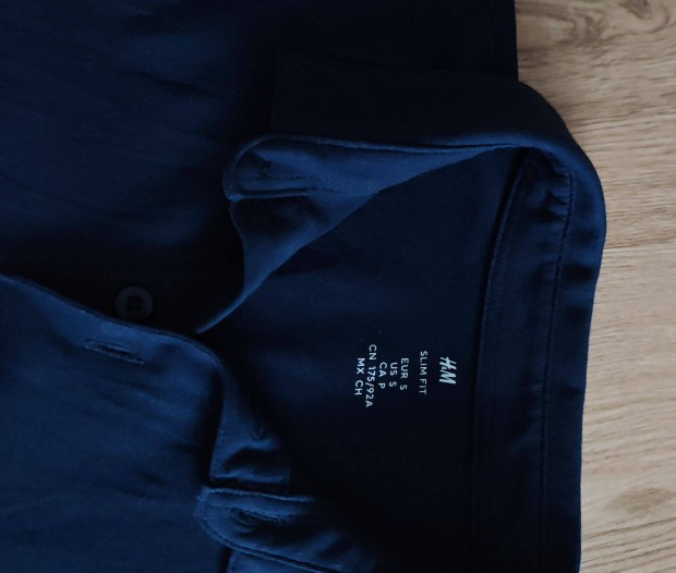 H&M slim fit férfi pamut póló