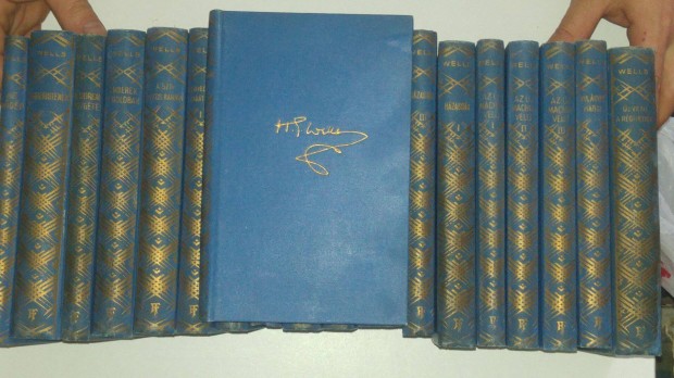 H. G. Wells mvei sorozatbl 19 ktet (nem teljes sorozat)