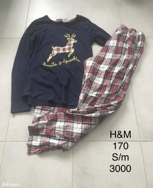 H&m s-m 170 karcsonyi pizsama