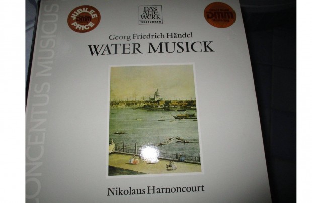 Hndel Water Musick bakelit hanglemez elad
