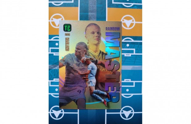 Haaland Rainbow Master Panini Top Class 2024 krtya