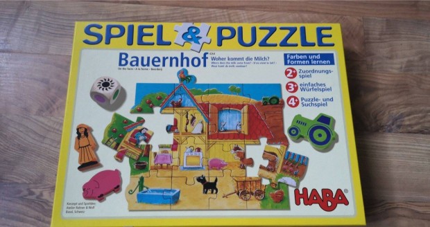 Haba 4264 Farm játék és puzzle társasjáték