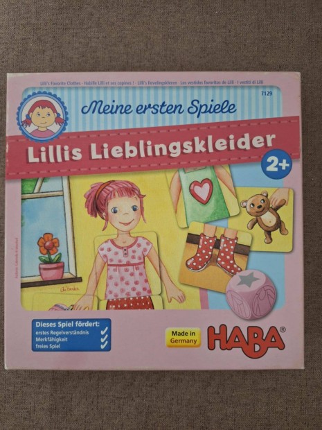 Haba Lillis Lieblingskleider -lilli ruhsszekrnye trsasjtk