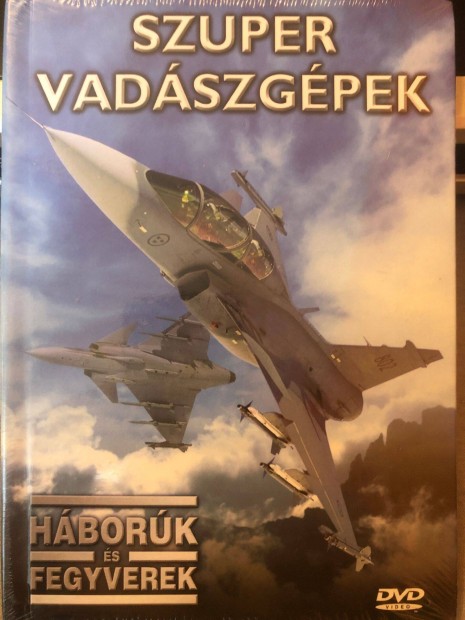Hbork s fegyverek 1. Szuper vadszgpek + booklet (bontatlan) DVD