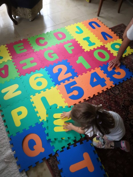 Habtapi gyerek sznyeg puzzle