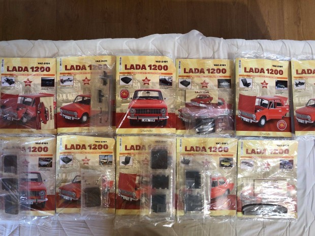 Hachette 1:8-as mretarny Lada 1200-as lapszmok sszeptetlenl