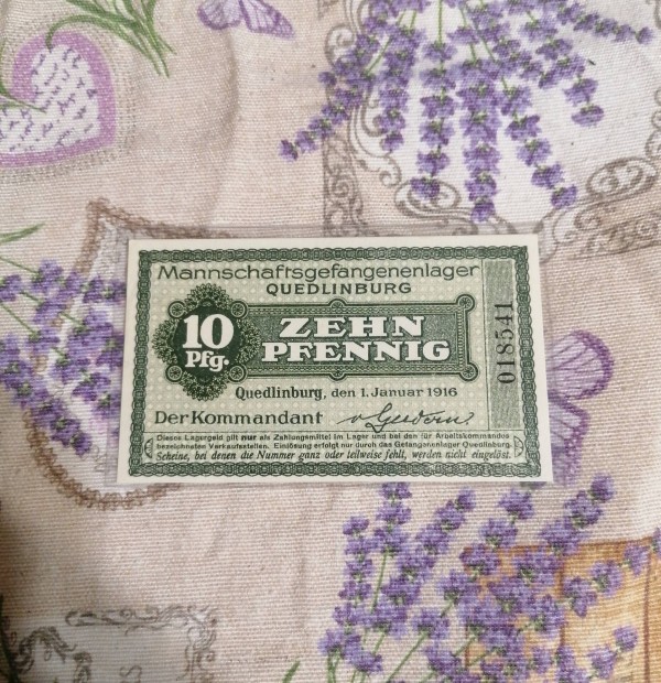 Hadifogoly tbor 10 pfennig 1916