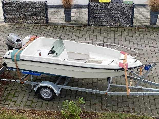 Haga HR-410S Norv�g haj�, tr�lerrel , �s teljes felszerel�ssel elad�