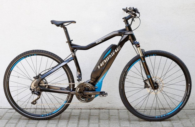 Haibike Sduro Cross RC XT 28" ebike, 1173 km, 2x10 XT (L)