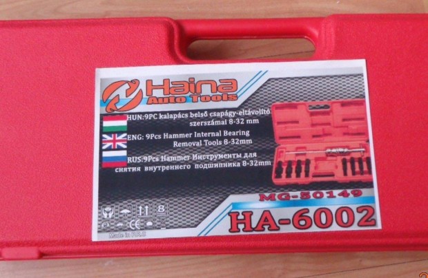 Haina HA-6002 csszkalapcsos bels csapgykihz 9-rszes