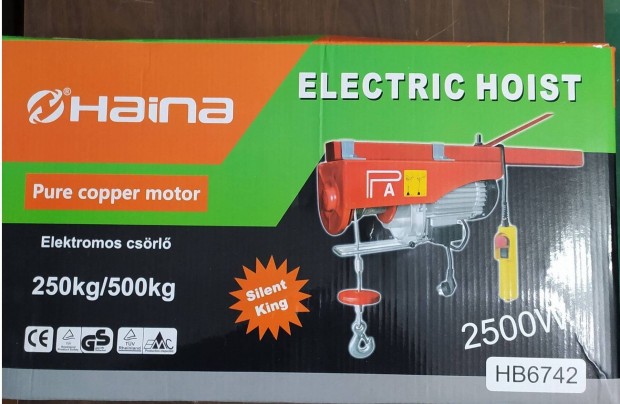 Haina HB-6742 drtkteles emel 250kg/500kg 2500W