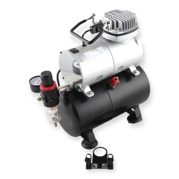 Haina - air brush kompresszor, 150W, 23L/perc, 4 BAR, tartlyos, j,