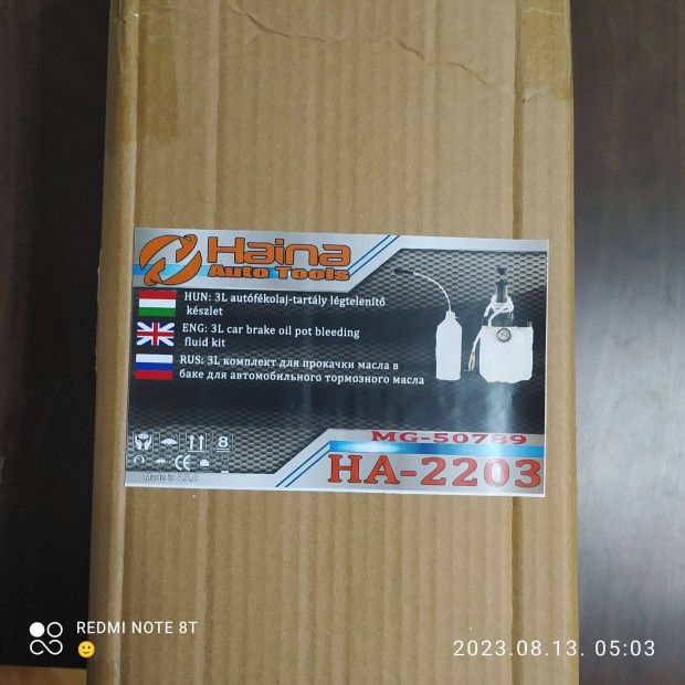 Haina fklgtelent fkolaj cserl kszlet 3 liter HA-2203
