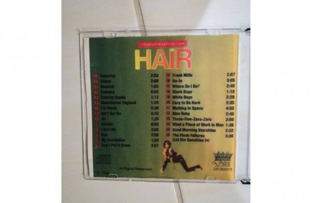 Hair (filmzene, musical CD)